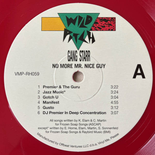 Gang Starr - No More Mr. Nice Guy | Mint (M) Mint (M)-The Happy Cap