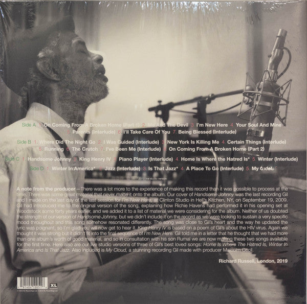 Gil Scott-Heron - I'm New Here | Mint (M) Mint (M)-The Happy Cap
