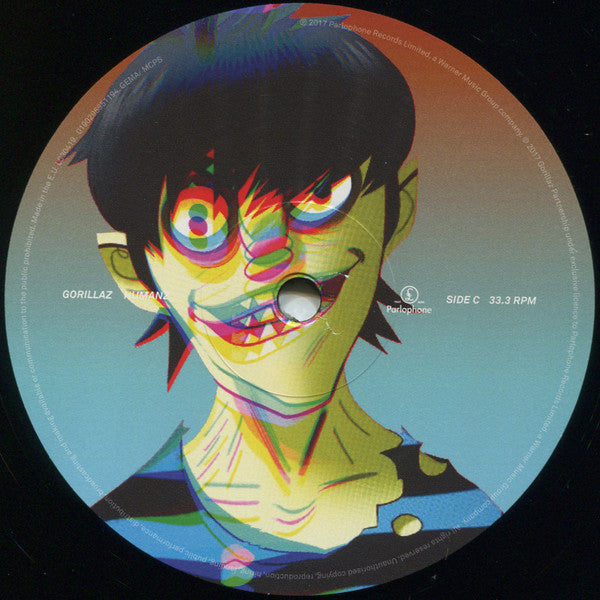 Gorillaz - Humanz | Mint (M) Mint (M)-The Happy Cap