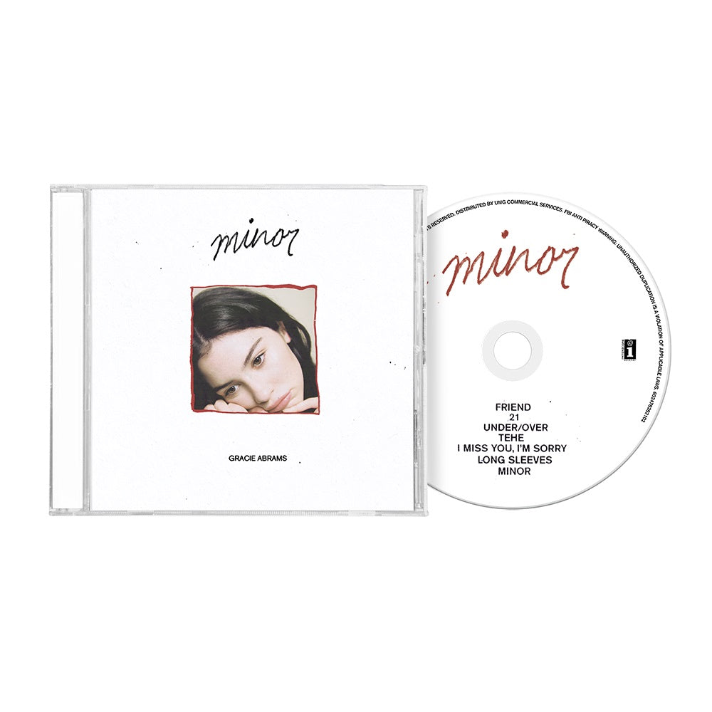 Gracie Abrams - Minor (5 Year Anniversary) (CD) | Mint (M) Mint (M)-The Happy Cap