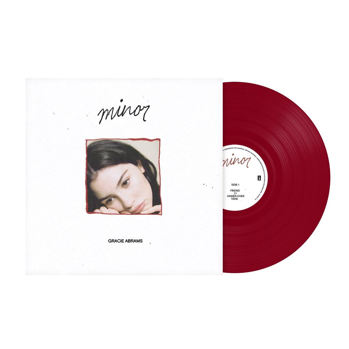 Gracie Abrams - Minor (5 Year Anniversary) (12" EP RED VINYL) | Mint (M) Mint (M)-The Happy Cap