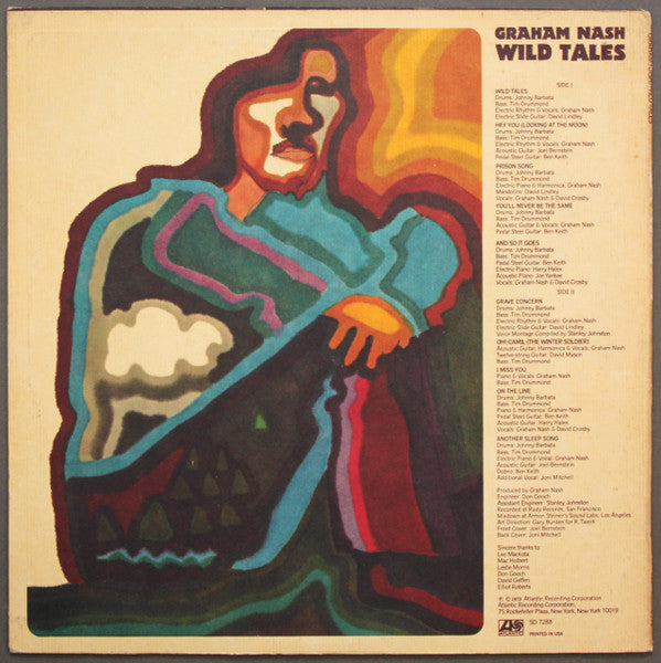 Graham Nash - Wild Tales | Near Mint (NM) Near Mint (NM)-The Happy Cap