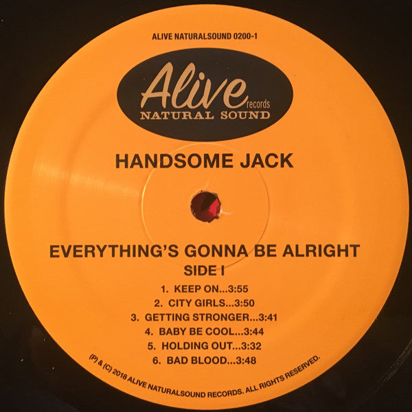 Handsome Jack - Everything's Gonna Be Alright | Mint (M) Mint (M)-The Happy Cap