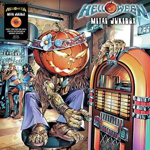 Helloween - Metal Jukebox (Orange & Red Splatter Vinyl) | Mint (M) Mint (M)-The Happy Cap