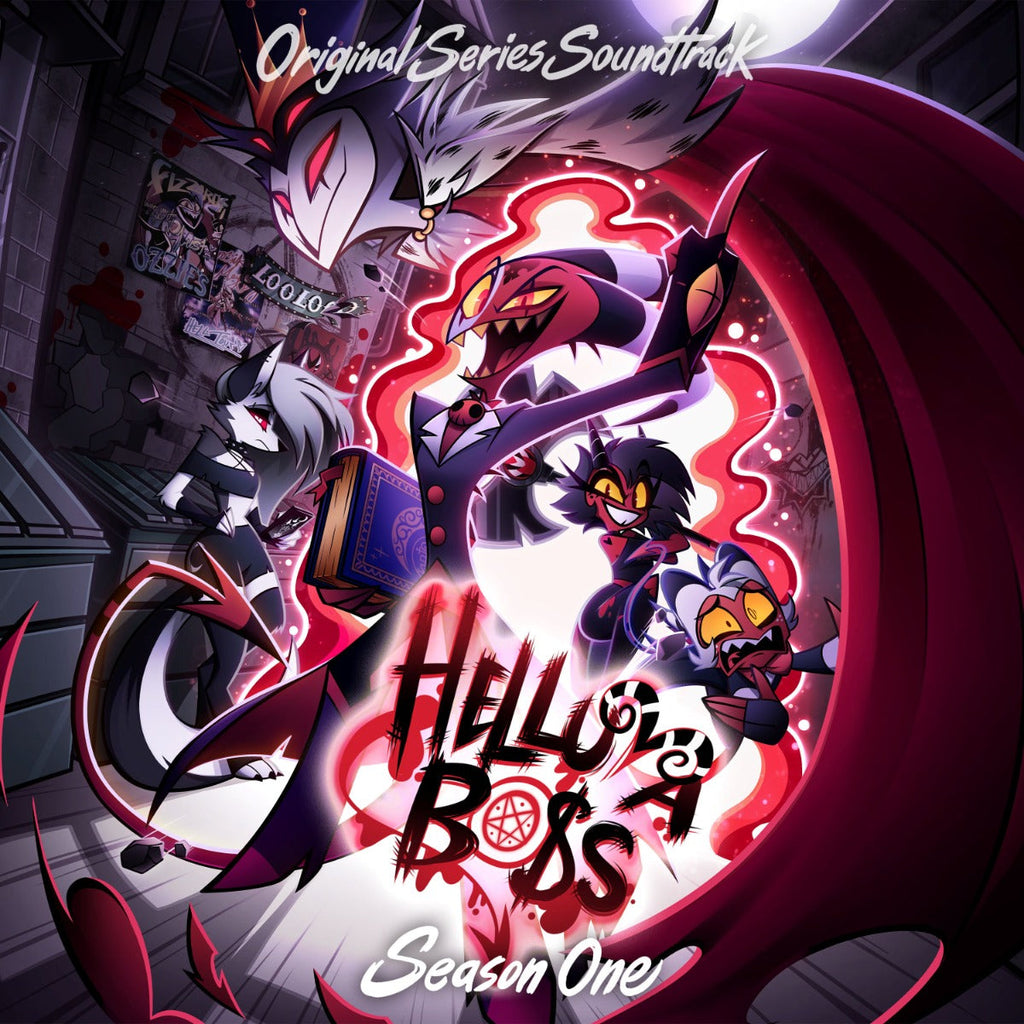 Helluva Boss - Helluva Boss: Season 1 (Original Soundtrack) [Blood Red Cassette] |-The Happy Cap