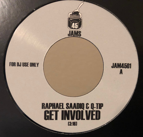 Raphael Saadiq - Get Involved / Vivrant Thing (7" VINYL) | Mint (M) Generic-The Happy Cap