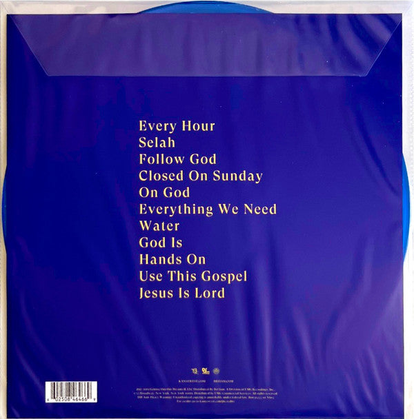Kanye West - Jesus Is King (TRANSLUCENT BLUE VINYL) | Mint (M) Mint (M)-The Happy Cap