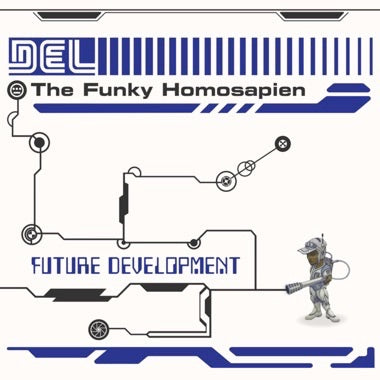 Del the Funky Homosapien - Future Development (BLUE SILVER 2xVINYL) | Mint (M) Mint (M)-The Happy Cap