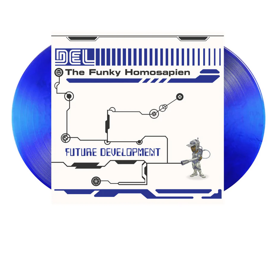 Del the Funky Homosapien - Future Development (BLUE SILVER 2xVINYL) | Mint (M) Mint (M)-The Happy Cap