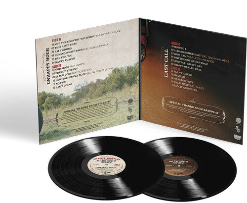 Starlito & Bandplay - Not the Country You Know (2xVINYL) | Mint (M) Mint (M)-The Happy Cap