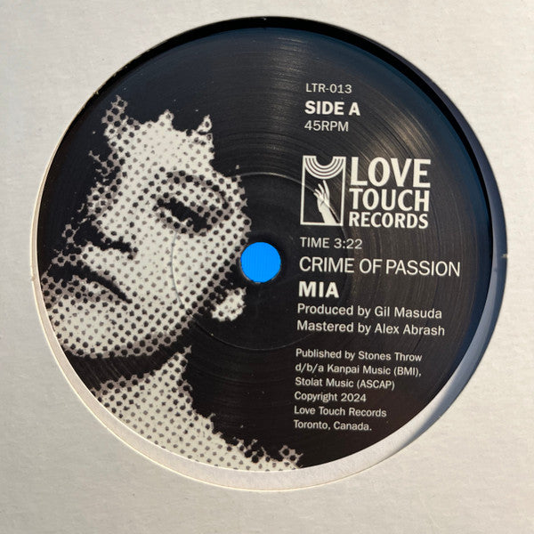 Crime Of Passion *7" | Mint (M) Generic-The Happy Cap