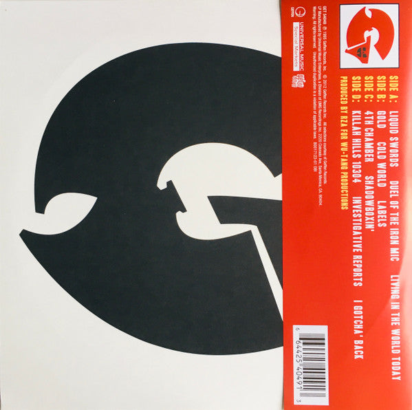 Liquid Swords - The Instrumentals (SLEEVE ONLY - NO VINYL) | Poor (P) Mint (M)-The Happy Cap