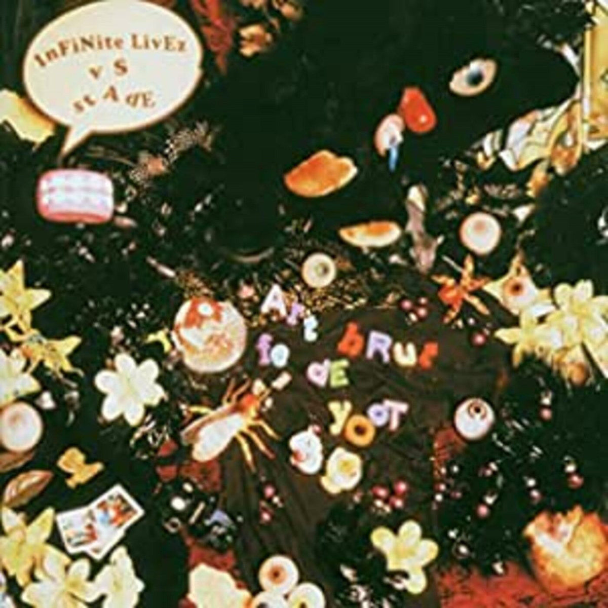 Infinite Livez vs. Stade - Art Brut Fe De Yoot (CD) |-The Happy Cap