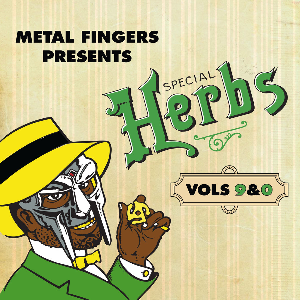 MF Doom - Metal Fingers Presents: Special Herbs Vol. 9 & 0 (CD) | Mint (M) Mint (M)-The Happy Cap