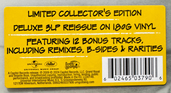 Beastie Boys - Ill Communication | Mint (M) Mint (M)-The Happy Cap