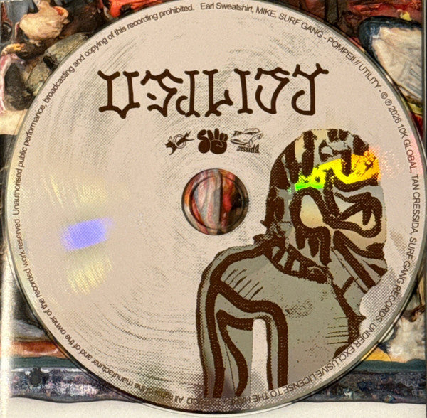 Surf Gang, MIKE & Earl Sweatshirt - Pompeii // Utility (2xCD) | Mint (M) Mint (M)-The Happy Cap