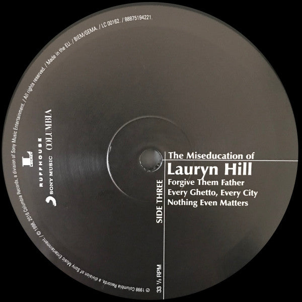 Lauryn Hill - The Miseducation Of Lauryn Hill (IMPORT - 2xVINYL) | Mint (M) Mint (M)-The Happy Cap