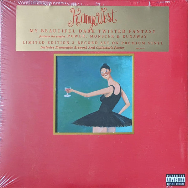 Kanye West - My Beautiful Dark Twisted Fantasy | Mint (M) Mint (M)-The Happy Cap