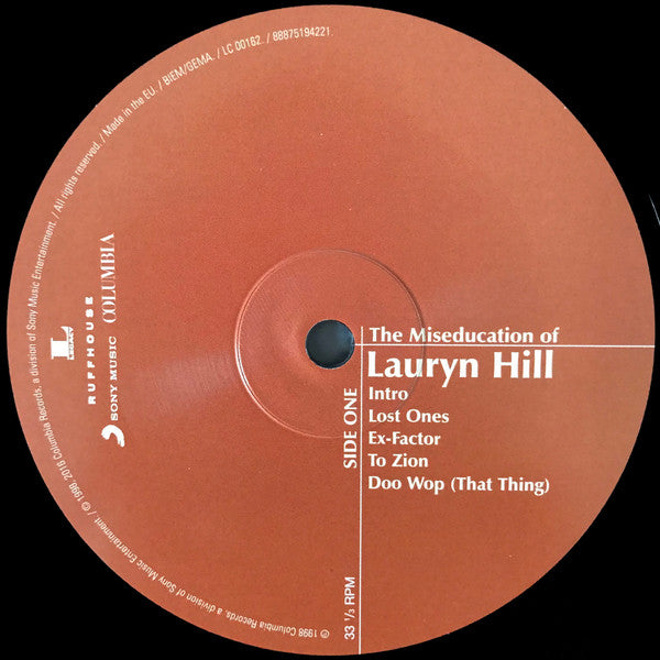 Lauryn Hill - The Miseducation Of Lauryn Hill (IMPORT - 2xVINYL) | Mint (M) Mint (M)-The Happy Cap