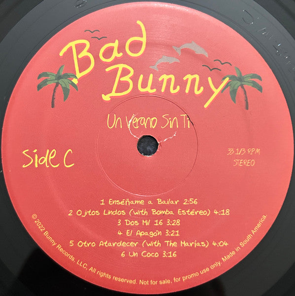 Bad Bunny - Un Verano Sin Ti (PROMO 2xVINYL) |-The Happy Cap