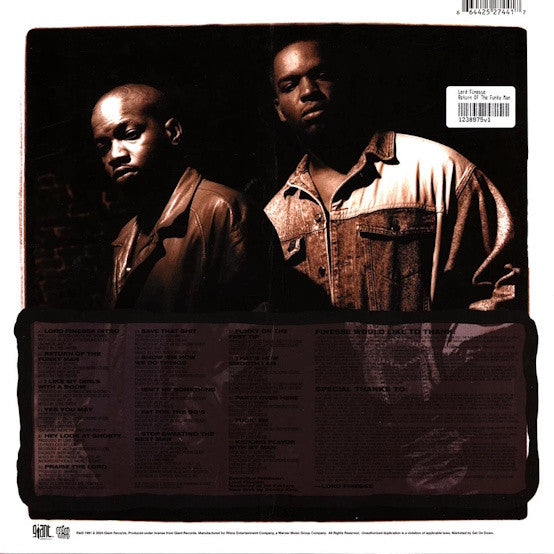 Lord Finesse - Return Of The Funky Man (TAN W/ BLACK SPLATTER VINYL) | Mint (M) Mint (M)-The Happy Cap