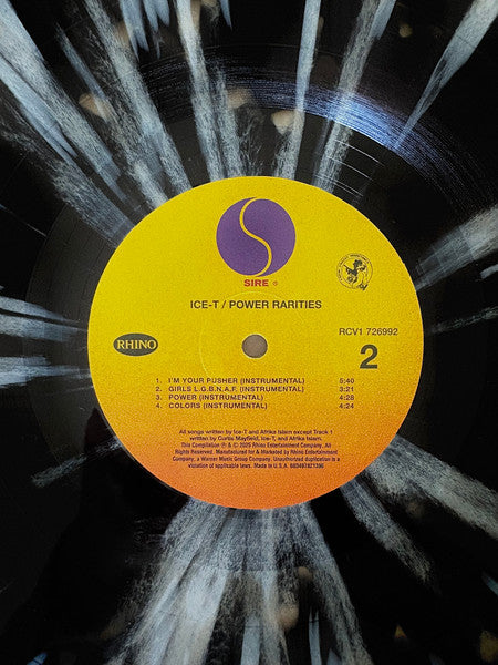 Ice-T - Power Rarities (2025 RSD COLOR VINYL) | Mint (M) Mint (M)-The Happy Cap