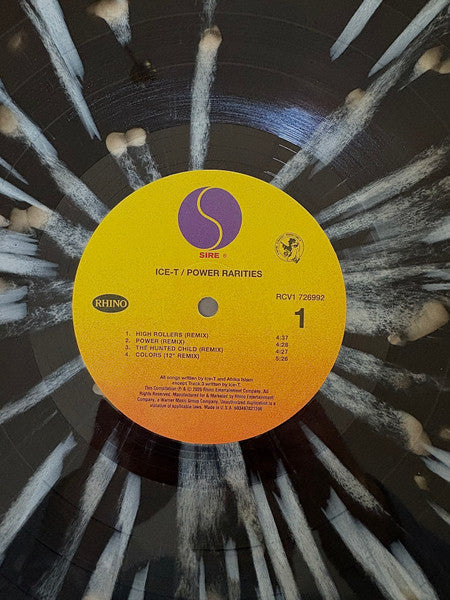 Ice-T - Power Rarities (2025 RSD COLOR VINYL) | Mint (M) Mint (M)-The Happy Cap