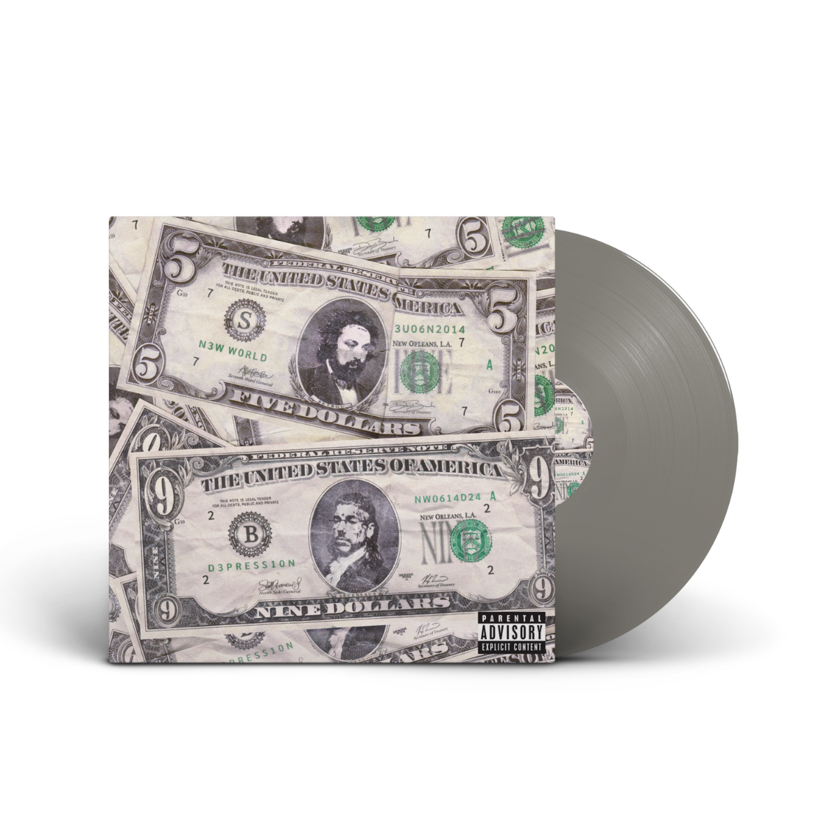 New World Depression (Indie Exclusive, Colored Vinyl, Opaque Gray) | Mint (M) Mint (M)-The Happy Cap