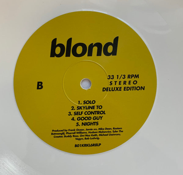 Blond (2xUNOFFICIAL VINYL) |-The Happy Cap