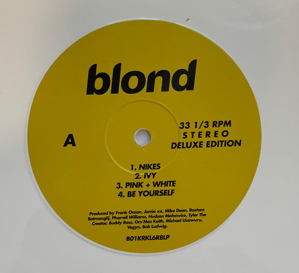 Blond (2xUNOFFICIAL VINYL) |-The Happy Cap
