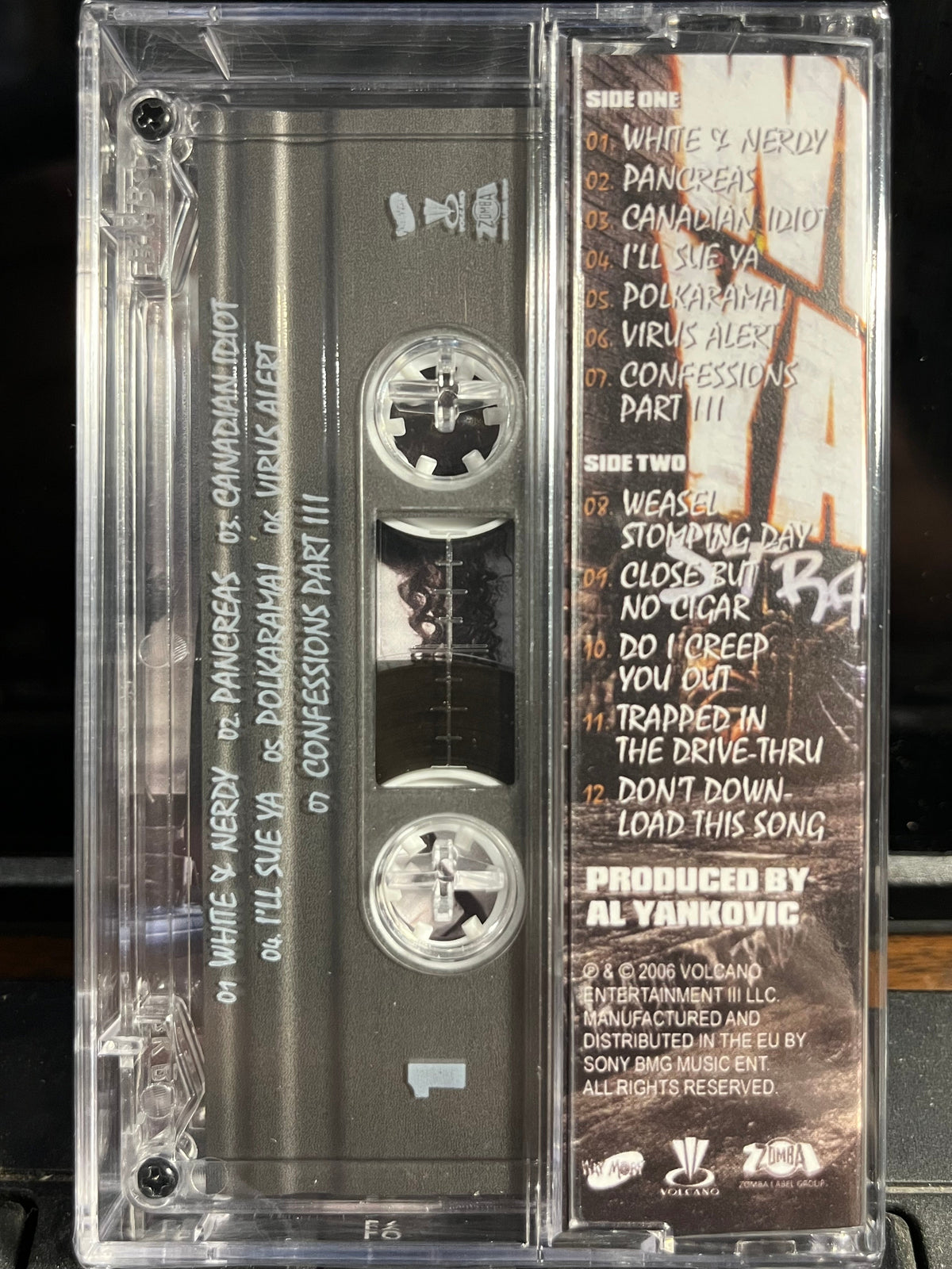 "Weird Al" Yankovic - Straight Outta Lynwood (CASSETTE - UNOFFICIAL) | Mint (M) Mint (M)-The Happy Cap