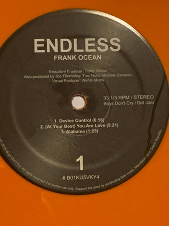 Endless (2xUNOFFICIAL COLOR VINYL) |-The Happy Cap