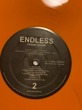 Endless (2xUNOFFICIAL COLOR VINYL) |-The Happy Cap