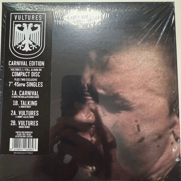 ¥$ - Vultures 1 - Carnival Edition (7" VINYL SET) |-The Happy Cap