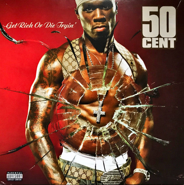 50 Cent - Get Rich Or Die Tryin' (2xVINYL) | Near Mint- (NM-)-The Happy Cap
