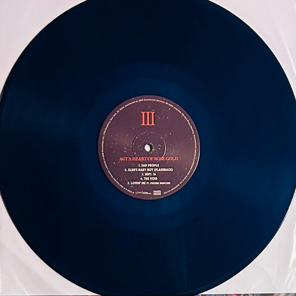 Kid Cudi - Man On The Moon III: The Chosen (TRANSLUCENT SEA BLUE 2xVINYL) | Near Mint (NM) Near Mint (NM)-The Happy Cap