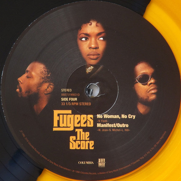Fugees - The Score (2XVMP ORANGE/BLACK SPLIT VINYL) | Near Mint (NM) Very Good Plus (VG+)-The Happy Cap