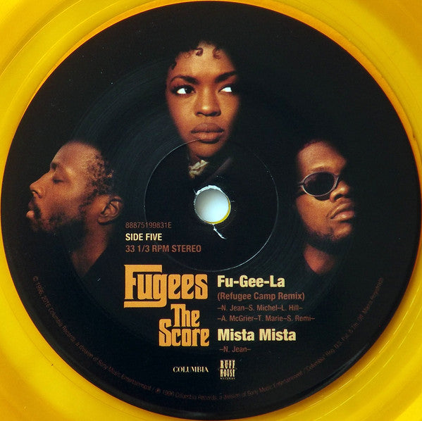 Fugees - The Score (2XVMP ORANGE/BLACK SPLIT VINYL) | Near Mint (NM) Very Good Plus (VG+)-The Happy Cap
