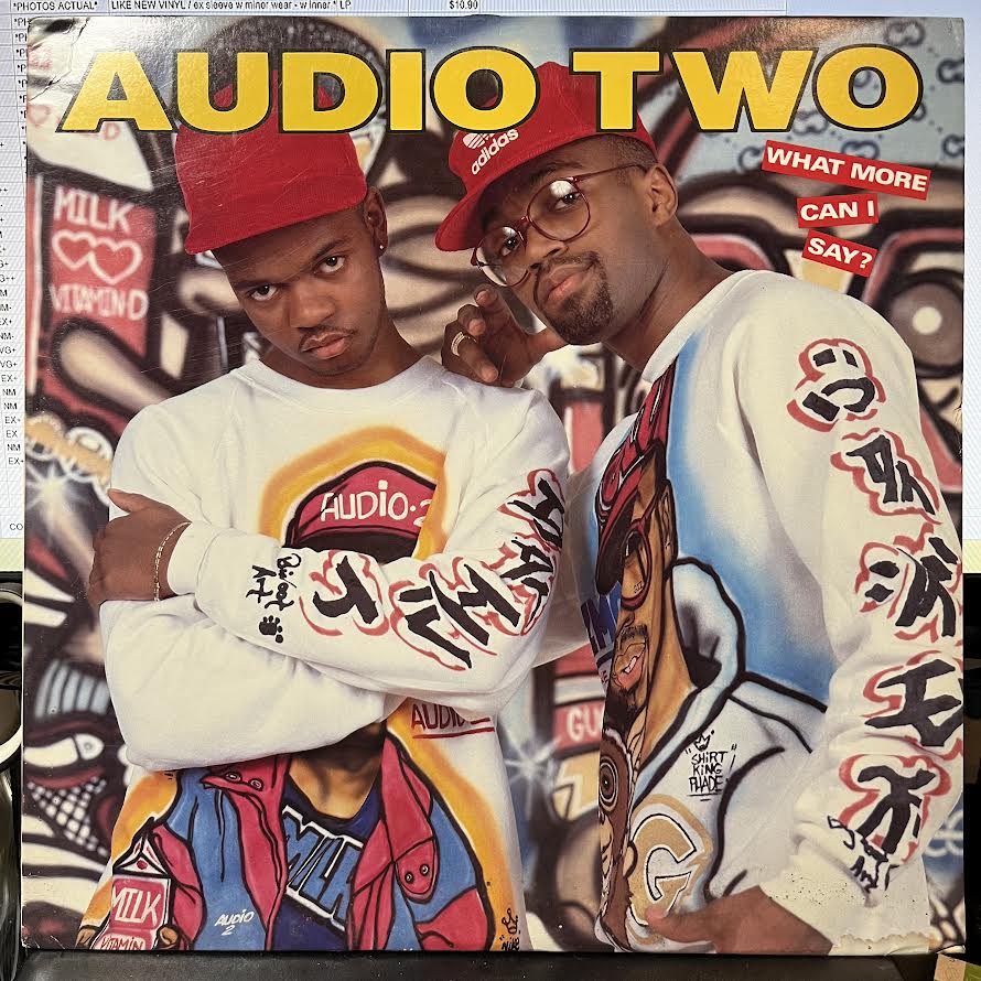 Audio Two - What More Can I Say? (VINYL) | Near Mint (NM) Excellent+ (EX+)-The Happy Cap