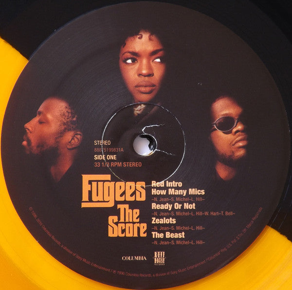 Fugees - The Score (2XVMP ORANGE/BLACK SPLIT VINYL) | Near Mint (NM) Very Good Plus (VG+)-The Happy Cap