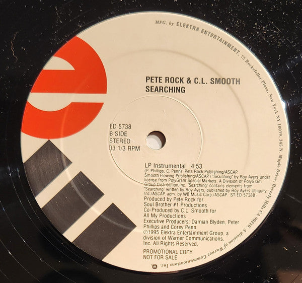 Pete Rock & C.L. Smooth - Searching | Near Mint (NM) Very Good Plus (VG+)-The Happy Cap