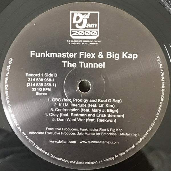 Funkmaster Flex - The Tunnel (VINYL *RECORD 1 ONLY*) | Very Good (VG) Generic-The Happy Cap