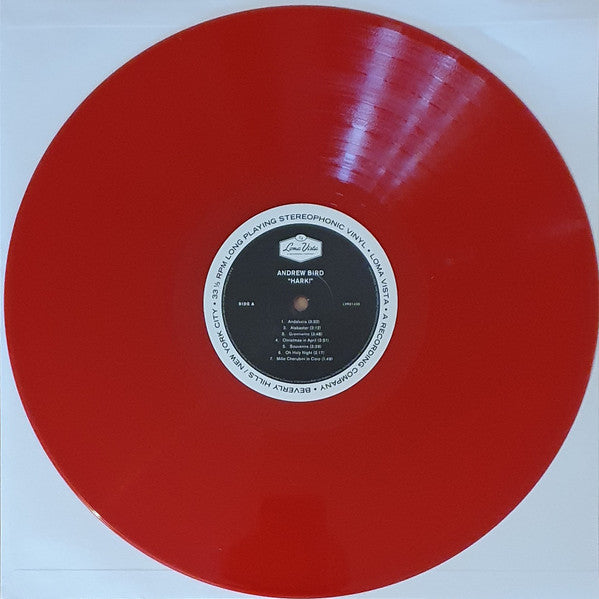 Andrew Bird - Hark! (RED VINYL) | Mint (M) Mint (M)-The Happy Cap