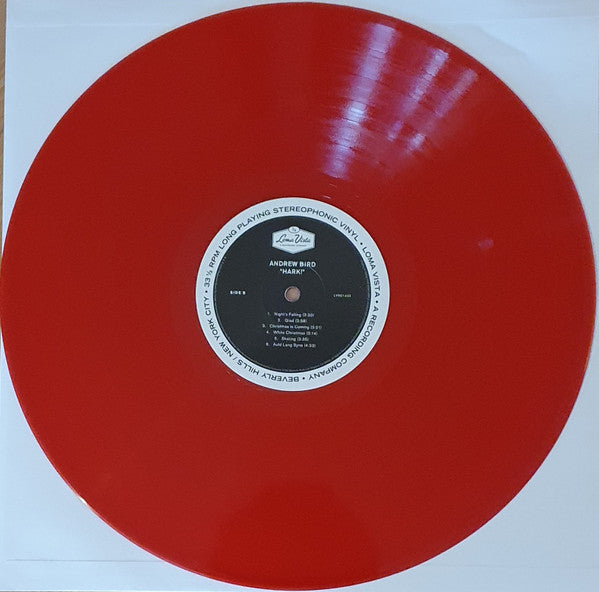 Andrew Bird - Hark! (RED VINYL) | Mint (M) Mint (M)-The Happy Cap