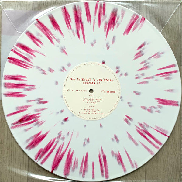 Everyday Is Christmas Snowman EP (COLOR VINYL) |-The Happy Cap
