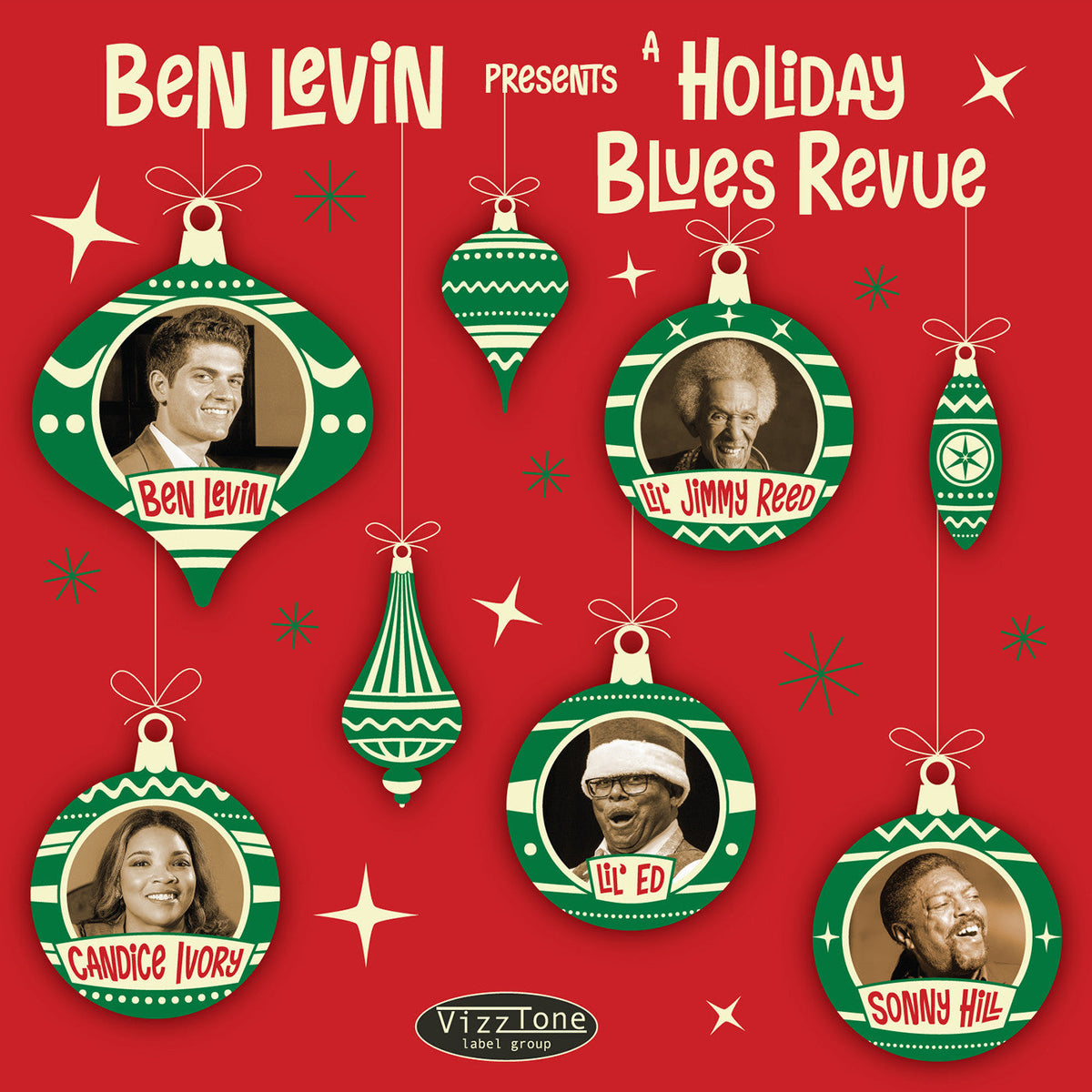Levin, Ben - Ben Levin Presents: A Holiday Blues Revue (CD) |-The Happy Cap