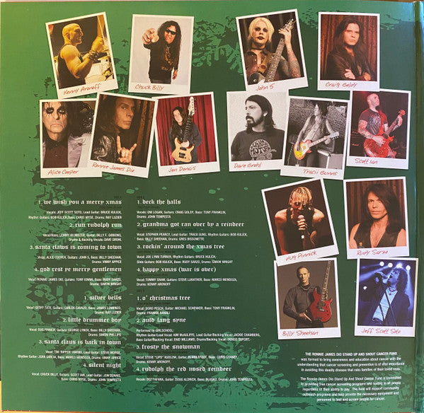 Various - We Wish You A Metal Xmas And A Headbanging New Year (2xWHITE VINYL) *SEAM SPLIT* | Mint (M) Excellent+ (EX+)-The Happy Cap