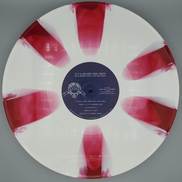 Sharon Jones & The Dap-Kings - It's A Holiday Soul Party (CANDY CANE VINYL)*DISCOUNTED* |-The Happy Cap