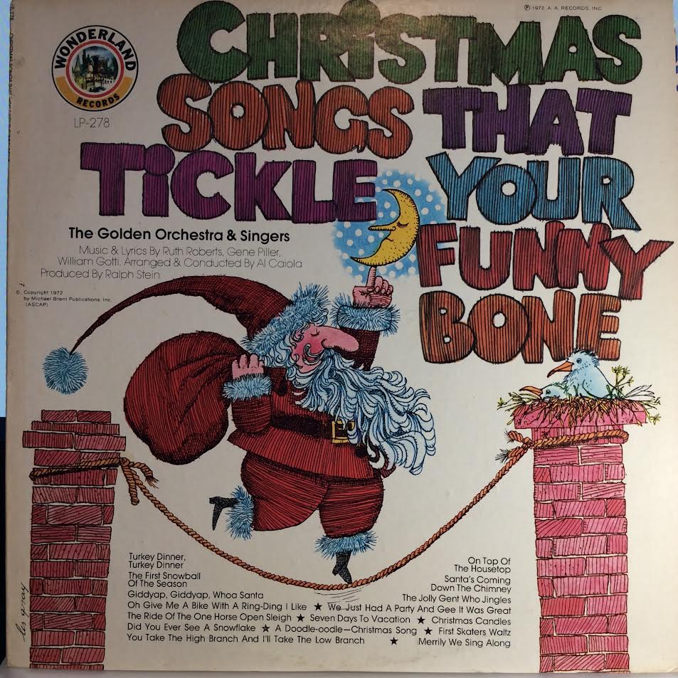 Golden Orchestra And Chorus - Christmas Songs That Tickle Your Funny Bone (VINYL) | Near Mint- (NM-) Near Mint- (NM-)-The Happy Cap