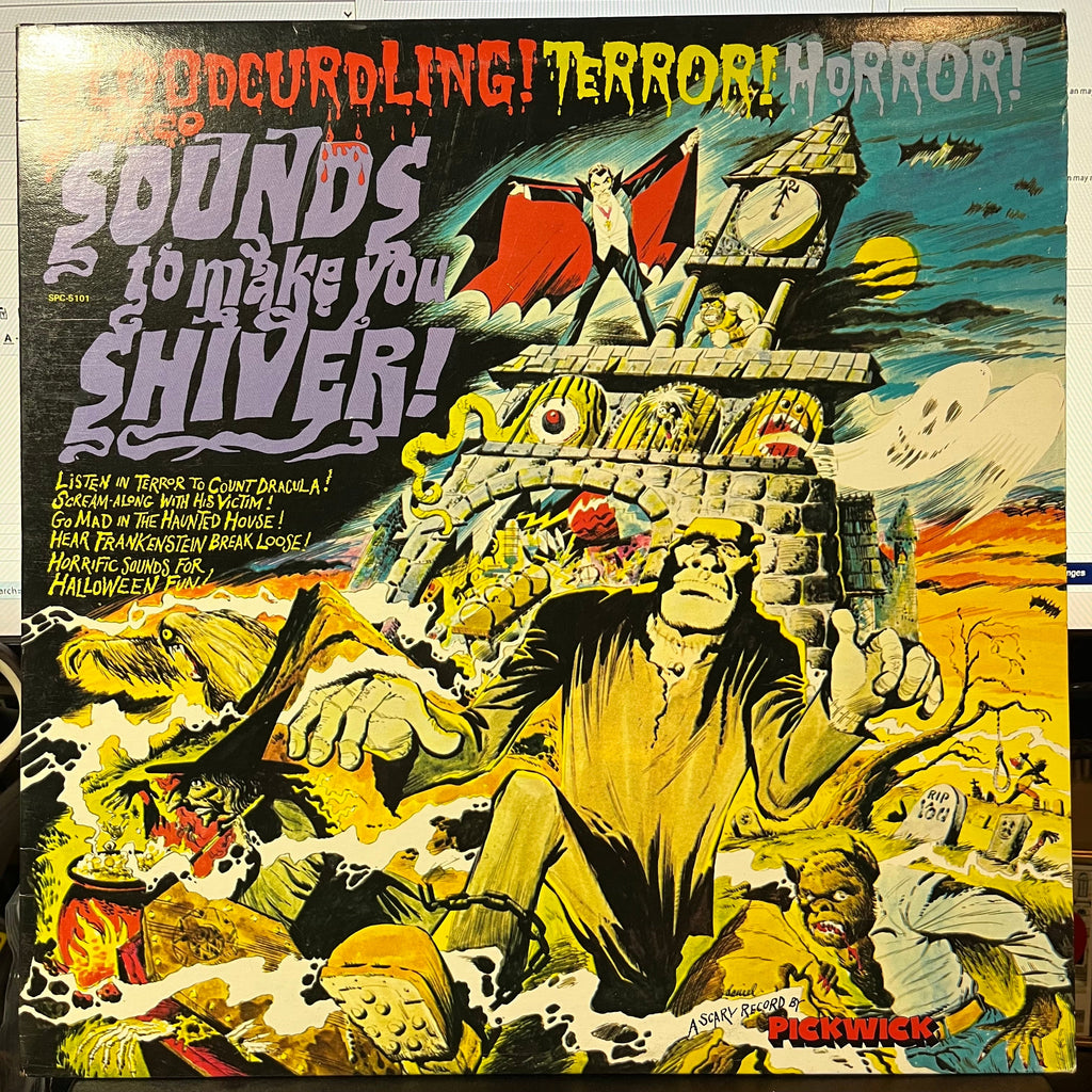 No Artist - Sounds To Make You Shiver (VINYL) | Near Mint- (NM-) Near Mint- (NM-)-The Happy Cap